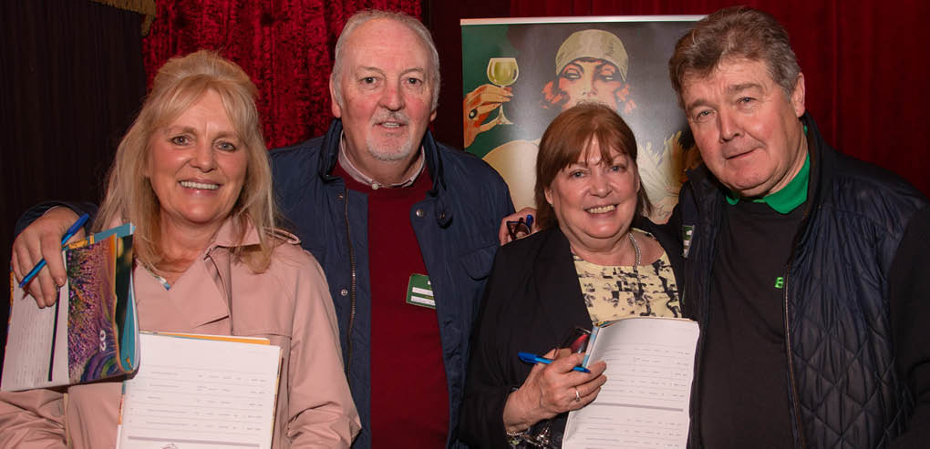 Karen Heslip, Nigel Heslip, Liz Graham and Ledman Graham, of Downshire Hotel Banbrigde.