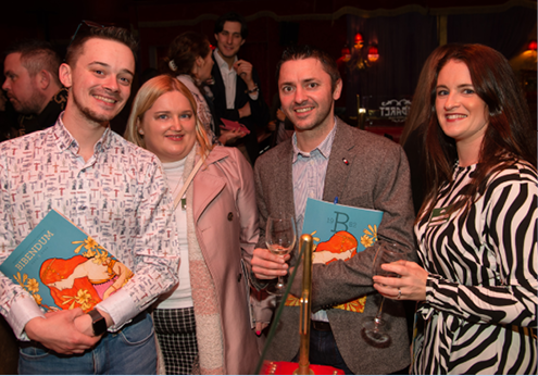 Dylan Neill, Alison Purnell, Gareth Witherow and Joey Witherow, of Tides Restaurant, Portrush.