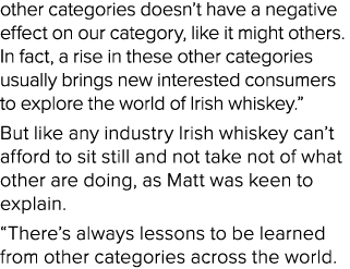 other categories doesn’t have a negative effect on our category, like it might others. In fact, a rise in these other...
