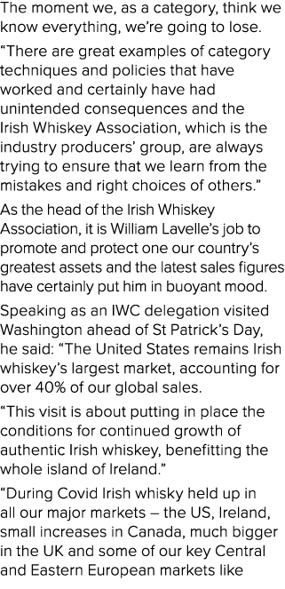 The moment we, as a category, think we know everything, we’re going to lose. “There are great examples of category te...
