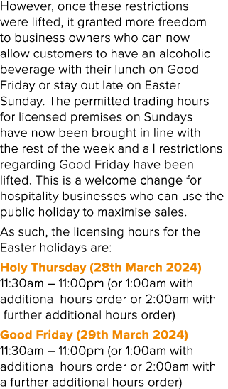 However, once these restrictions were lifted, it granted more freedom to business owners who can now allow customers ...