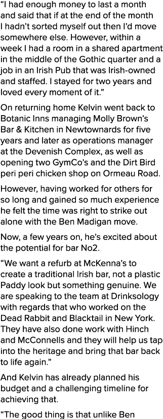 “I had enough money to last a month and said that if at the end of the month I hadn’t sorted myself out then I’d move...