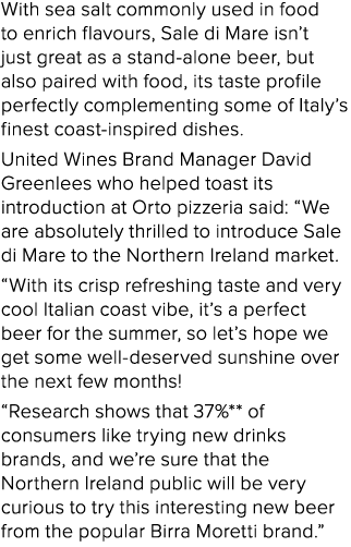 With sea salt commonly used in food to enrich flavours, Sale di Mare isn’t just great as a stand-alone beer, but also...