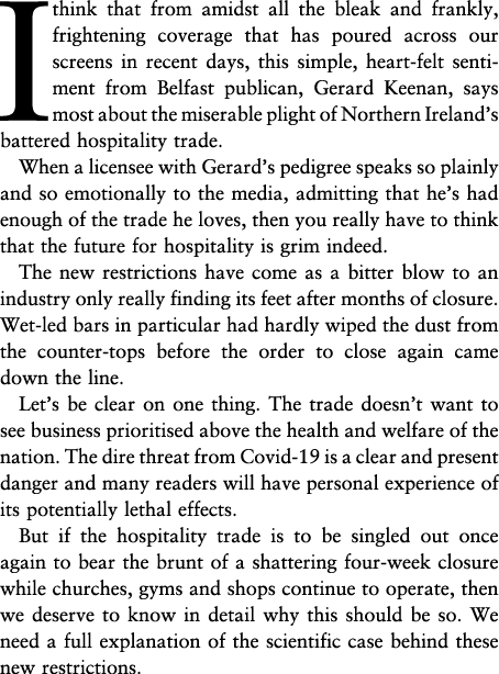 I think that from amidst all the bleak and frankly, frightening coverage that has poured across our screens in recent   