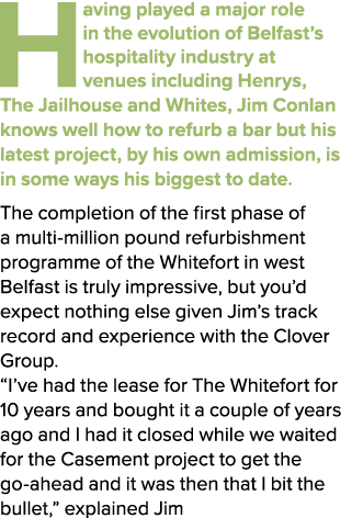 Having played a major role in the evolution of Belfast’s hospitality industry at venues including Henrys, The Jailhou...