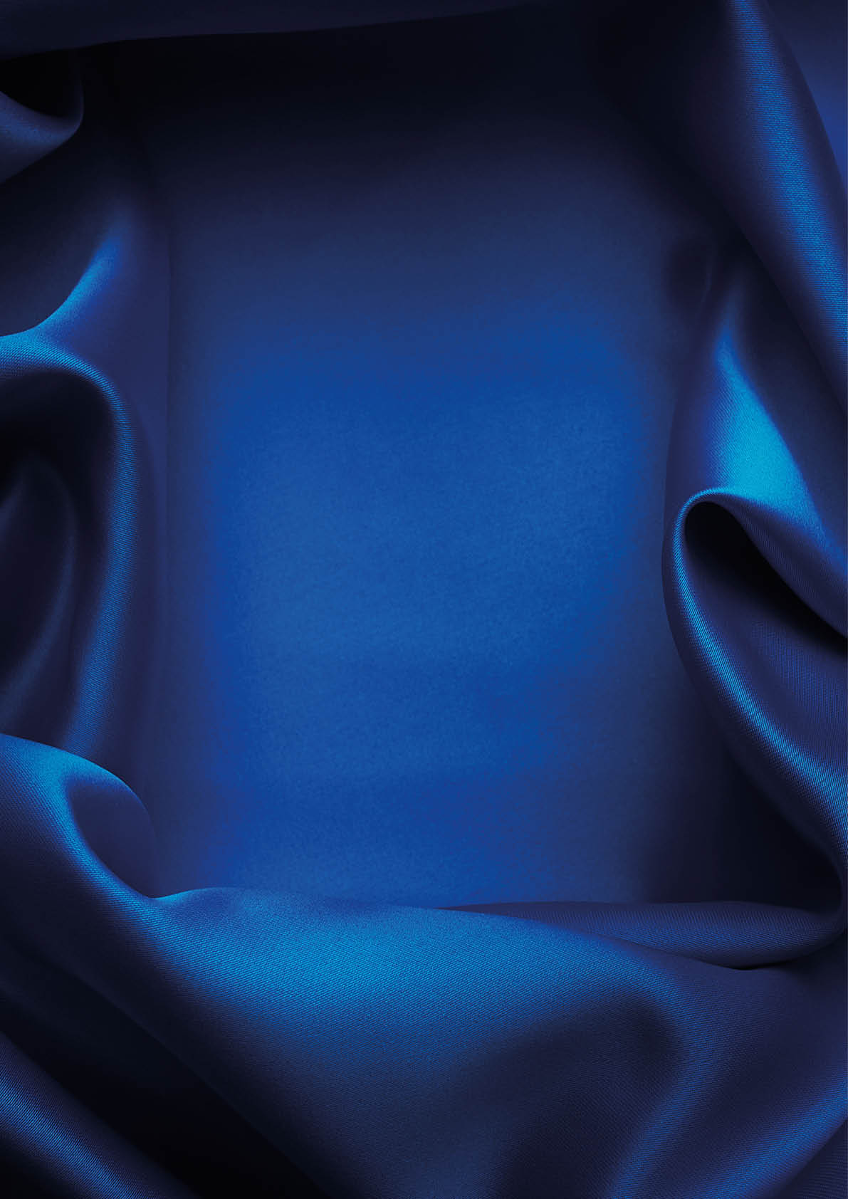 Navy silk background.