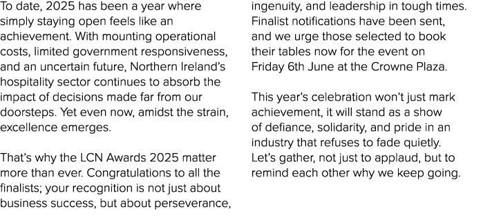 To date, 2025 has been a year where simply staying open feels like an achievement. With mounting operational costs, l...