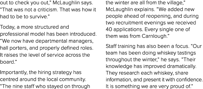 out to check you out,” McLaughlin says. “That was not a criticism. That was how it had to be to survive.” Today, a mo...