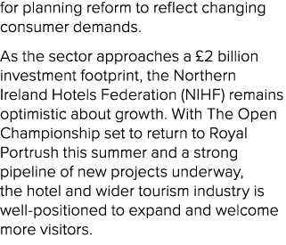 for planning reform to reflect changing consumer demands. As the sector approaches a £2 billion investment footprint,...