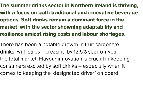 The summer drinks sector in Northern Ireland is thriving, with a focus on both traditional and innovative beverage op...