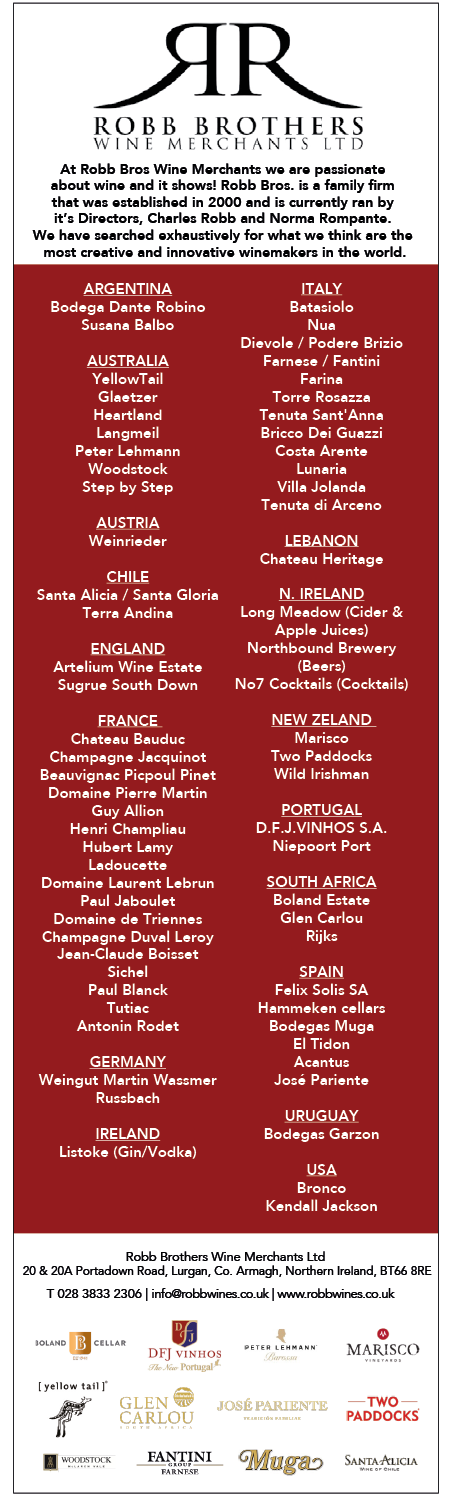 A red and white menu with a list of countries. Description generated by AI