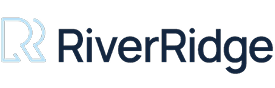 A logo for a company called River Ridge. Description generated by AI
