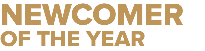 newcomer of the year