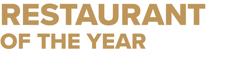 RESTAURANT of the year