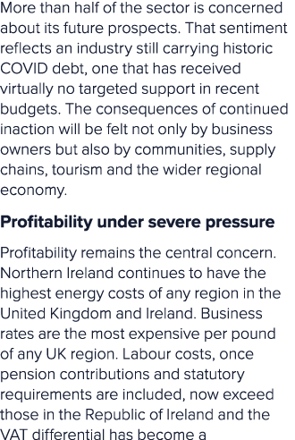 More than half of the sector is concerned about its future prospects. That sentiment reflects an industry still carry...