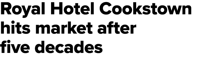 Royal Hotel Cookstown hits market after five decades