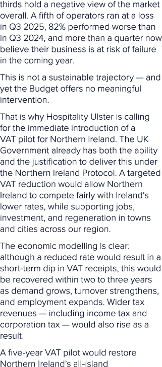 thirds hold a negative view of the market overall. A fifth of operators ran at a loss in Q3 2025, 82% performed worse...