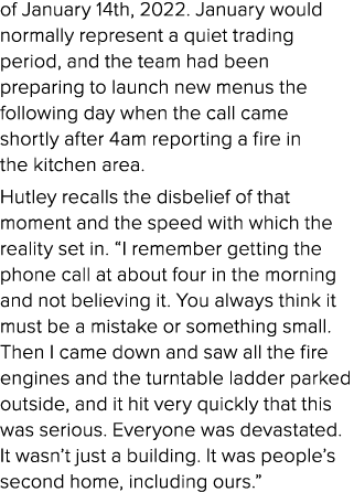 of January 14th, 2022. January would normally represent a quiet trading period, and the team had been preparing to la...