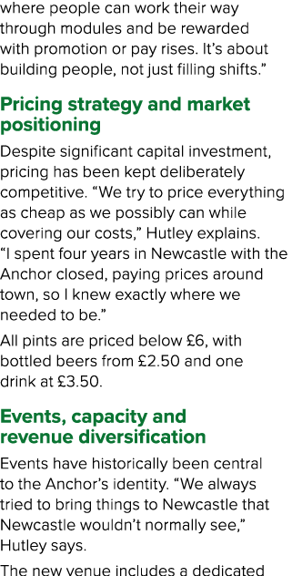 where people can work their way through modules and be rewarded with promotion or pay rises. It’s about building peop...