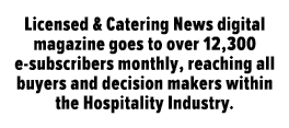 Licensed & Catering News digital magazine goes to over 12,300 e subscribers monthly, reaching all buyers and decision...