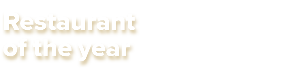 Restaurant of the year