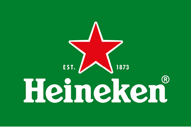 A green and white beer logo. Description generated by AI