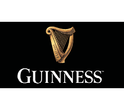 A logo for Guinness beer. Description generated by AI