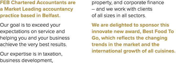 FEB Chartered Accountants are a Market Leading accountancy practice based in Belfast. Our goal is to exceed your expe...