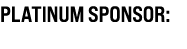PLATINUM Sponsor: