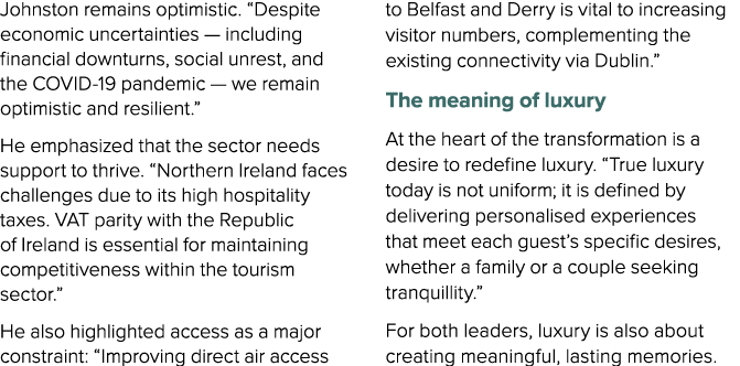 Johnston remains optimistic. “Despite economic uncertainties — including financial downturns, social unrest, and the ...