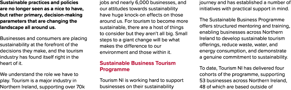 Sustainable practices and policies are no longer seen as a nice to have, but rather primary, decision making paramete...