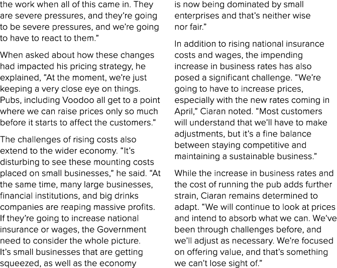 the work when all of this came in. They are severe pressures, and they’re going to be severe pressures, and we’re goi...