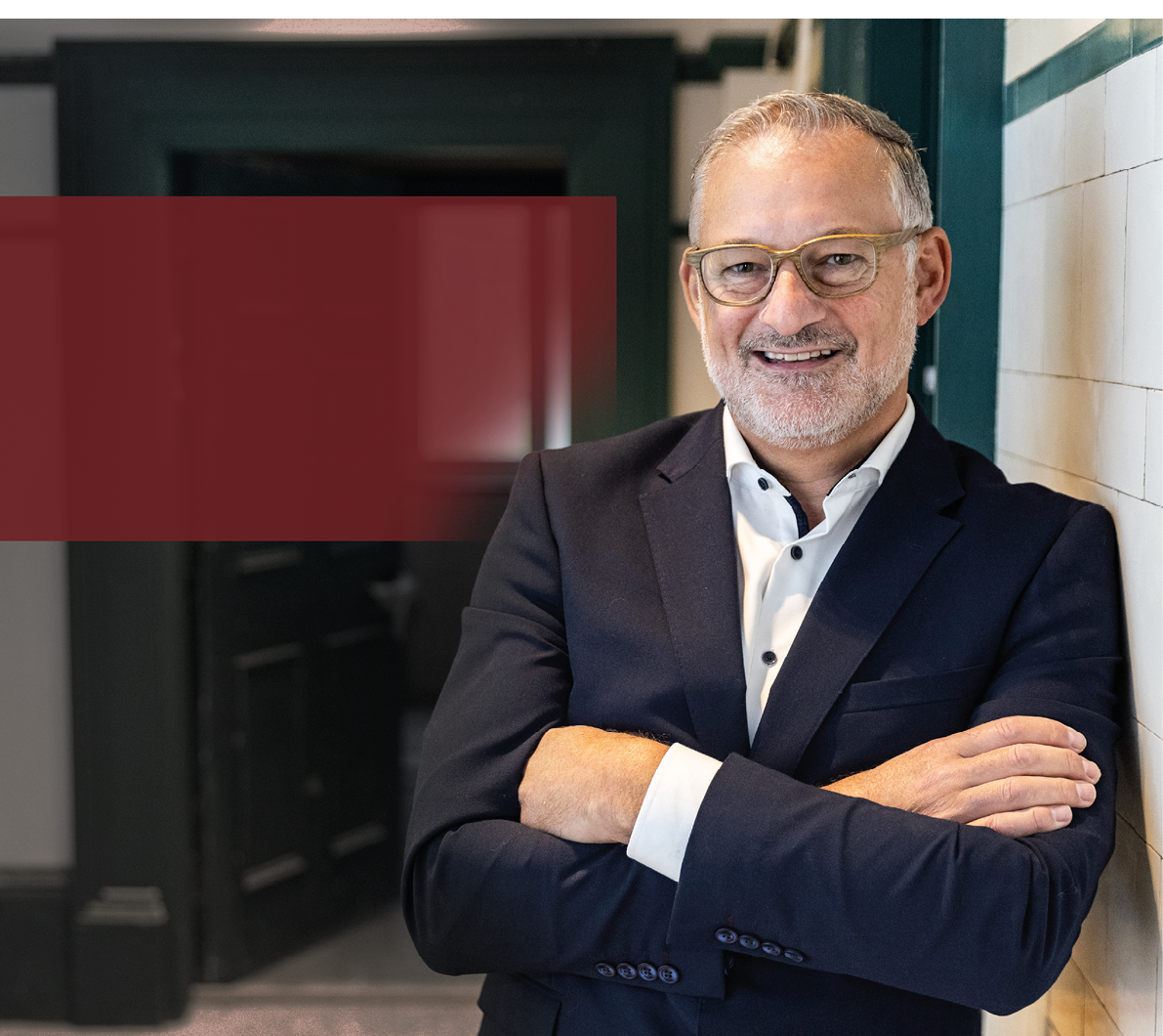 New general manager of the Bedford Hotel in Belfast Mike Gatt on the 30th September 2025 (Luke Jervis)