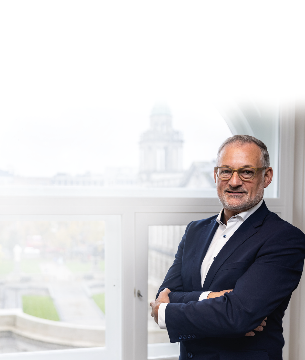 New general manager of the Bedford Hotel in Belfast Mike Gatt on the 30th September 2025 (Luke Jervis)