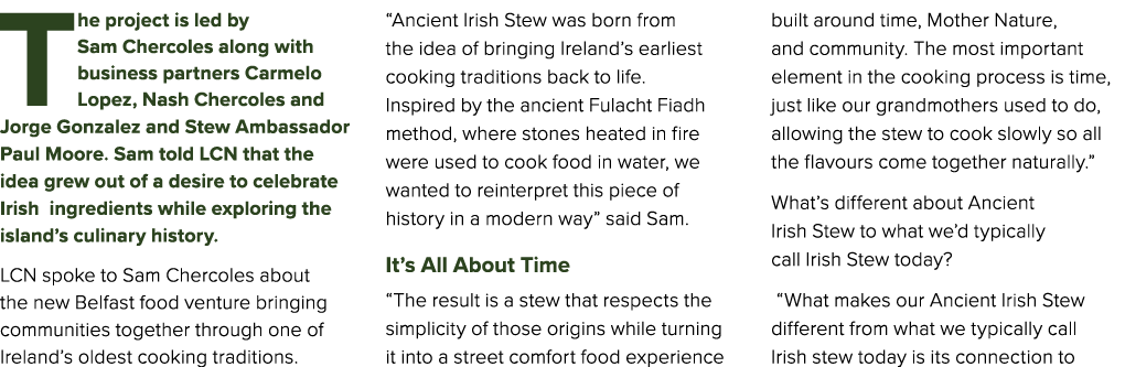 The project is led by Sam Chercoles along with business partners Carmelo Lopez, Nash Chercoles and Jorge Gonzalez and...