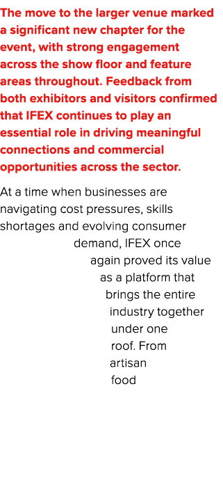 The move to the larger venue marked a significant new chapter for the event, with strong engagement across the show f...