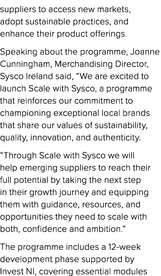 suppliers to access new markets, adopt sustainable practices, and enhance their product offerings. Speaking about the...