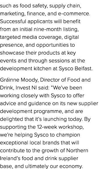 such as food safety, supply chain, marketing, finance, and e commerce. Successful applicants will benefit from an ini...
