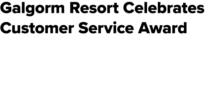 Galgorm Resort Celebrates Customer Service Award