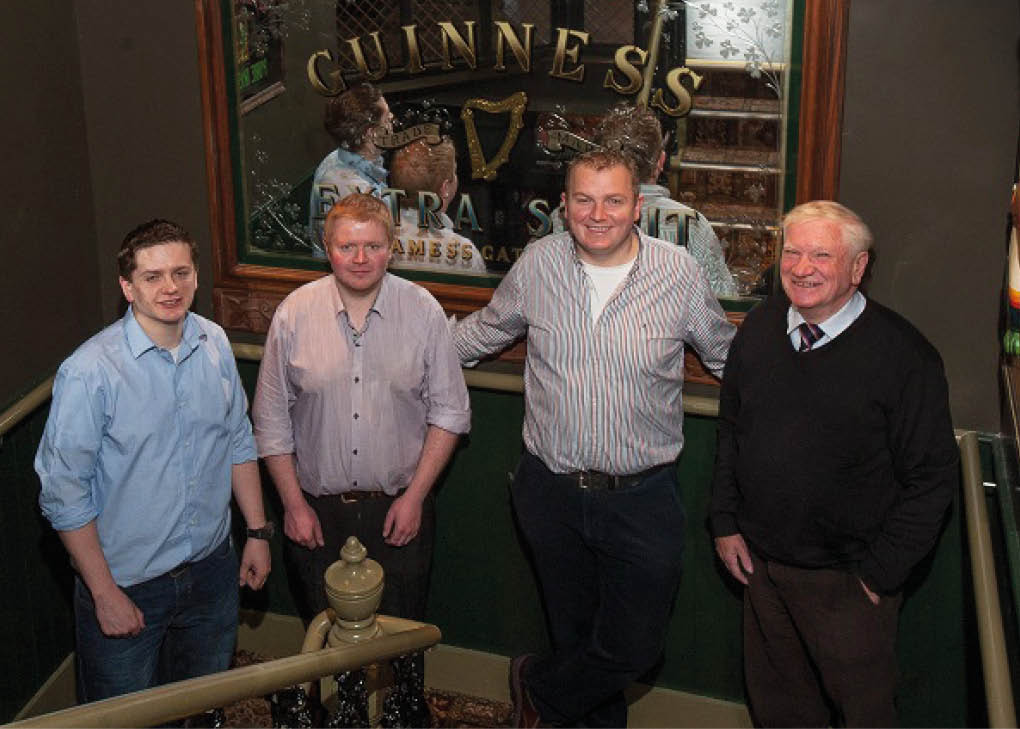 Stephen, John, Kieran and Kevin Cassidy.