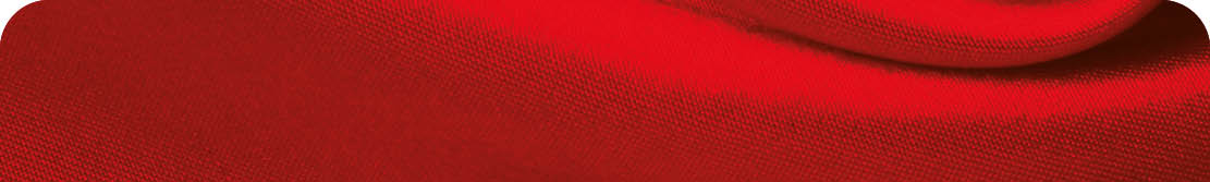 Texture of beautiful red silk fabric as background, closeup