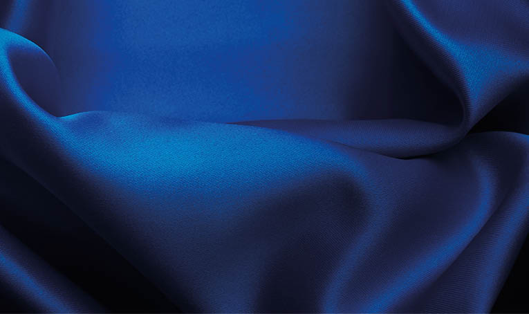 Navy silk background.
