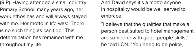 (RIP). Having attended a small country Primary School, many years ago, her work ethos has and will always stayed with...