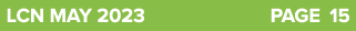 LCN MAY 2023 PAGE 15