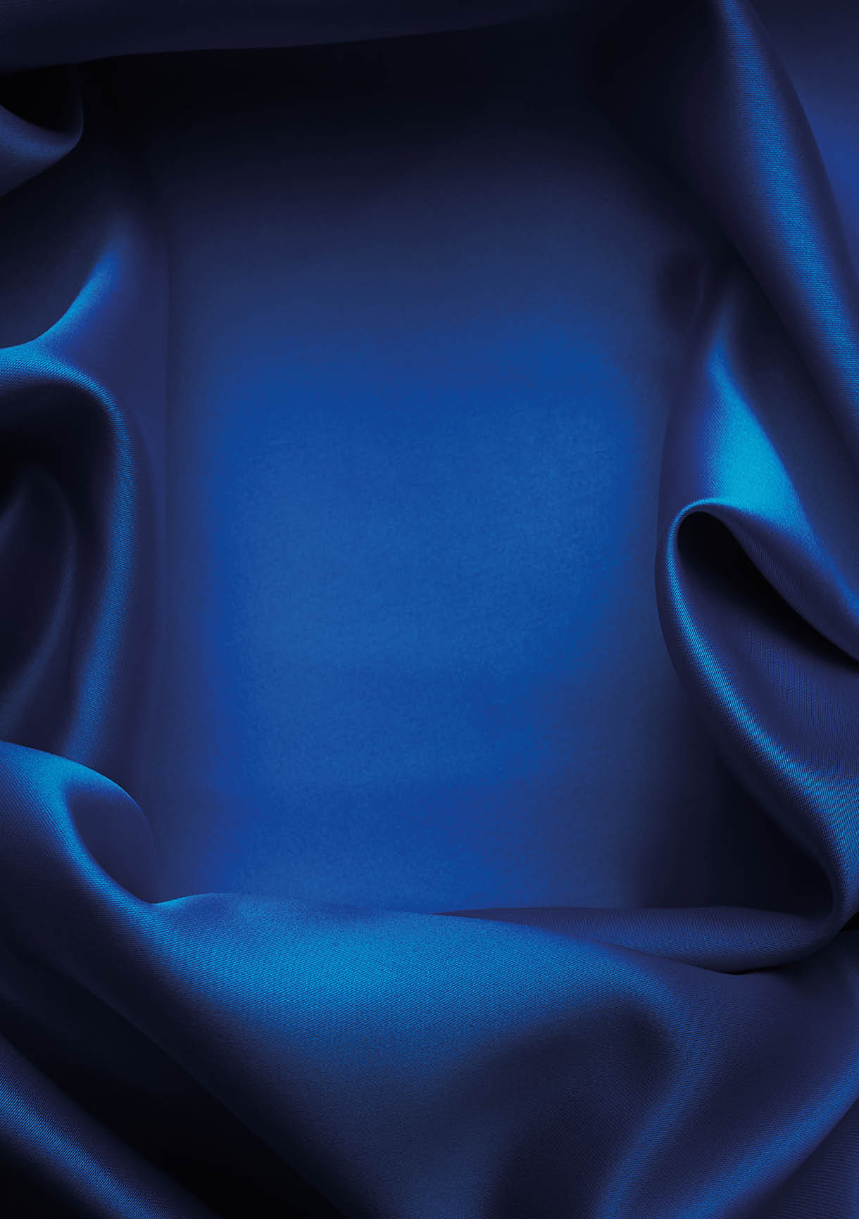 Navy silk background.