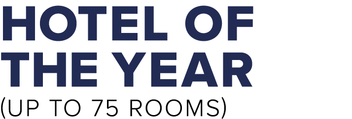 HOTEL of the year (UP TO 75 ROOMS)