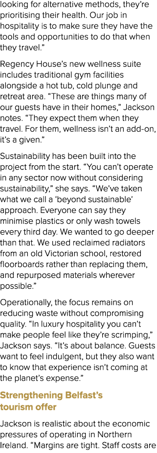 looking for alternative methods, they’re prioritising their health. Our job in hospitality is to make sure they have ...