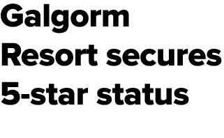 Galgorm Resort secures 5 star status
