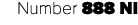 Number 888 NI
