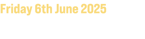 Friday 6th June 2025 Crowne Plaza, Belfast